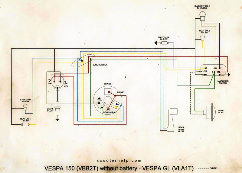 Modern Vespa : 6 to 12 Volt Conversion