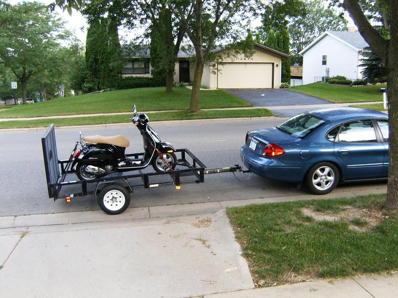 Modern Vespa Trailering Your Vespa