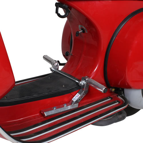 Modern Vespa Crashbar diameter for mounting footpegs?