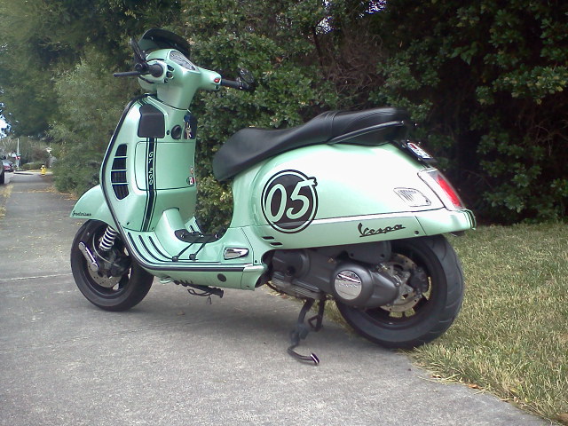 Modern Vespa My Custom S150 Modern Vespa My Custom S150