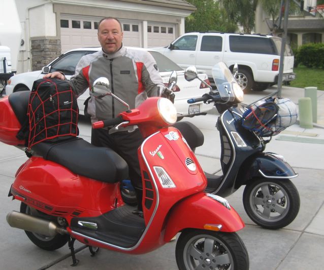 Modern Vespa Death Valley Daze....via Vespa