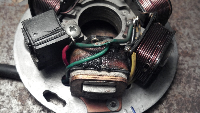 Modern Vespa Stator Coil Re