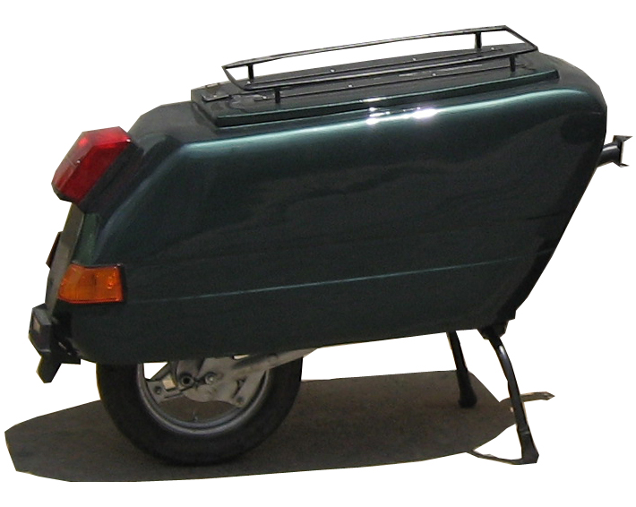 Modern Vespa Anybody ever add a receiver hitch to your scoot?