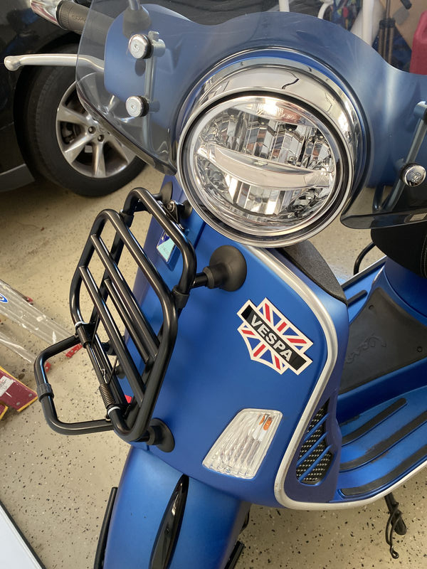 Modern Vespa Front Rack Storage