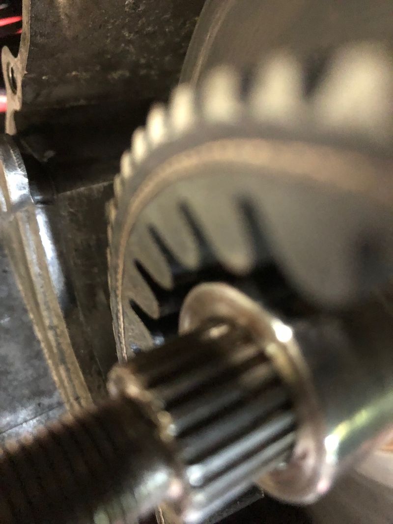 belt before shims.JPG belt before shims.JPG