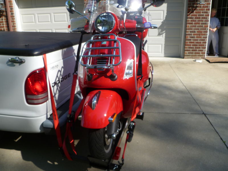 Modern Vespa Hitch mount racks
