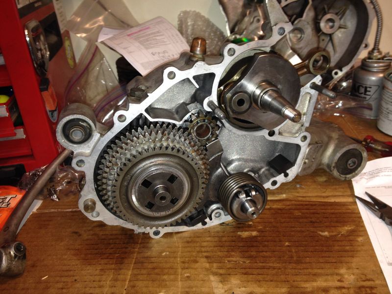 Modern Vespa Smallframe engine build 1974 Primavera