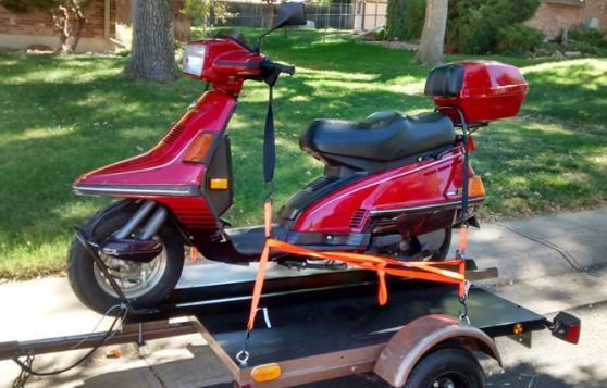 I bought the trailer for $90 and the rail for $5.00 off CL