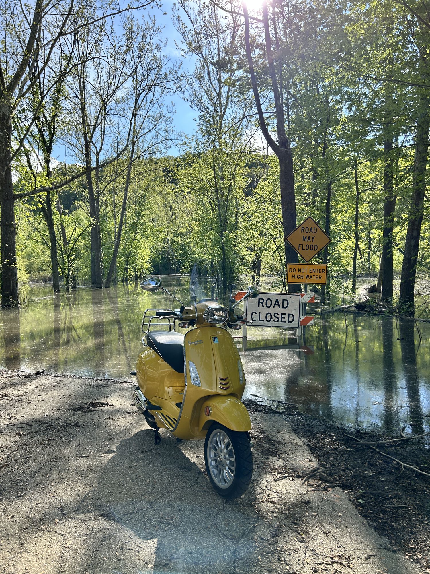 2016 Vespa Sprint 150 near Bloomington Indiana.