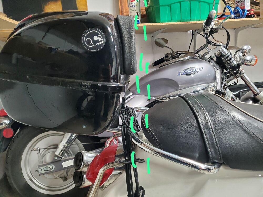 On the Vespa S, we have a nice little gap for my passenger to slide her fine booty all the way back and give me lots of room. On the Primavera the top case takes up room over the seat and pushes her forward making us both less comfy. Any advice?