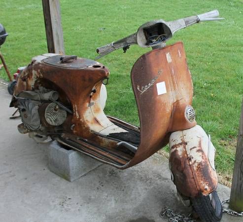 Vespa GL - yard sale / Ithaca NY
