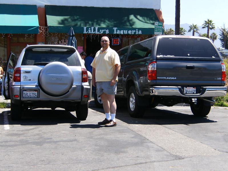 Here's Lilly's . It was on the Garmin GPS too , yaaaa . Oh ya , you could only get taco's , haha , lots of differant meats with them though :P