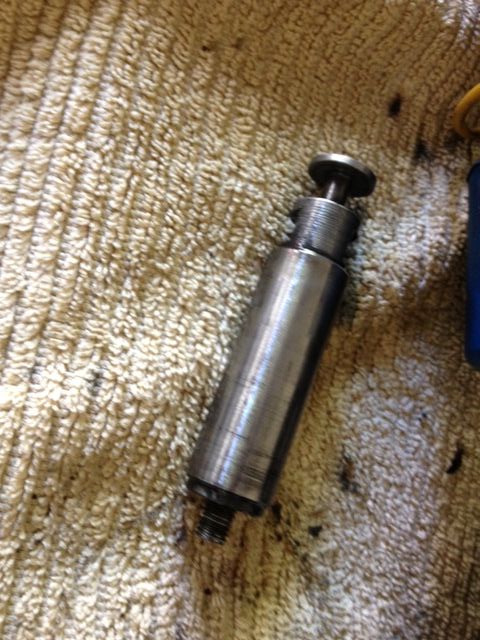 The Selector Rod and the washer all intact. Next step the Cruciform