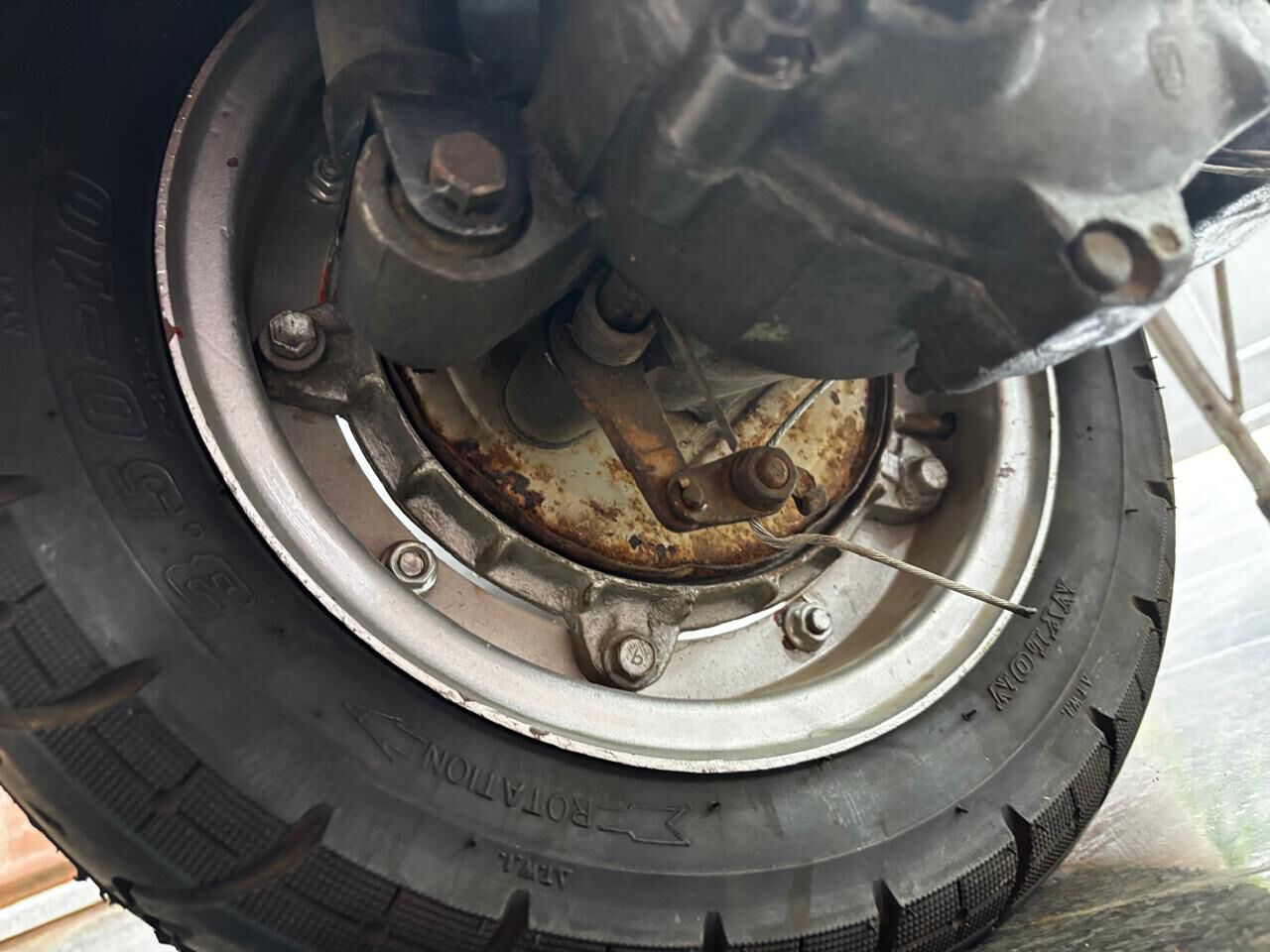 rear wheel