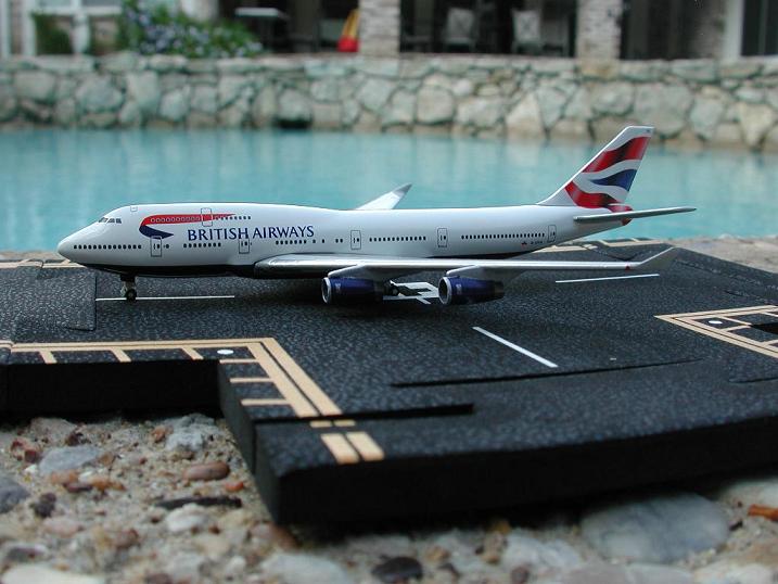 British Airways B747-400