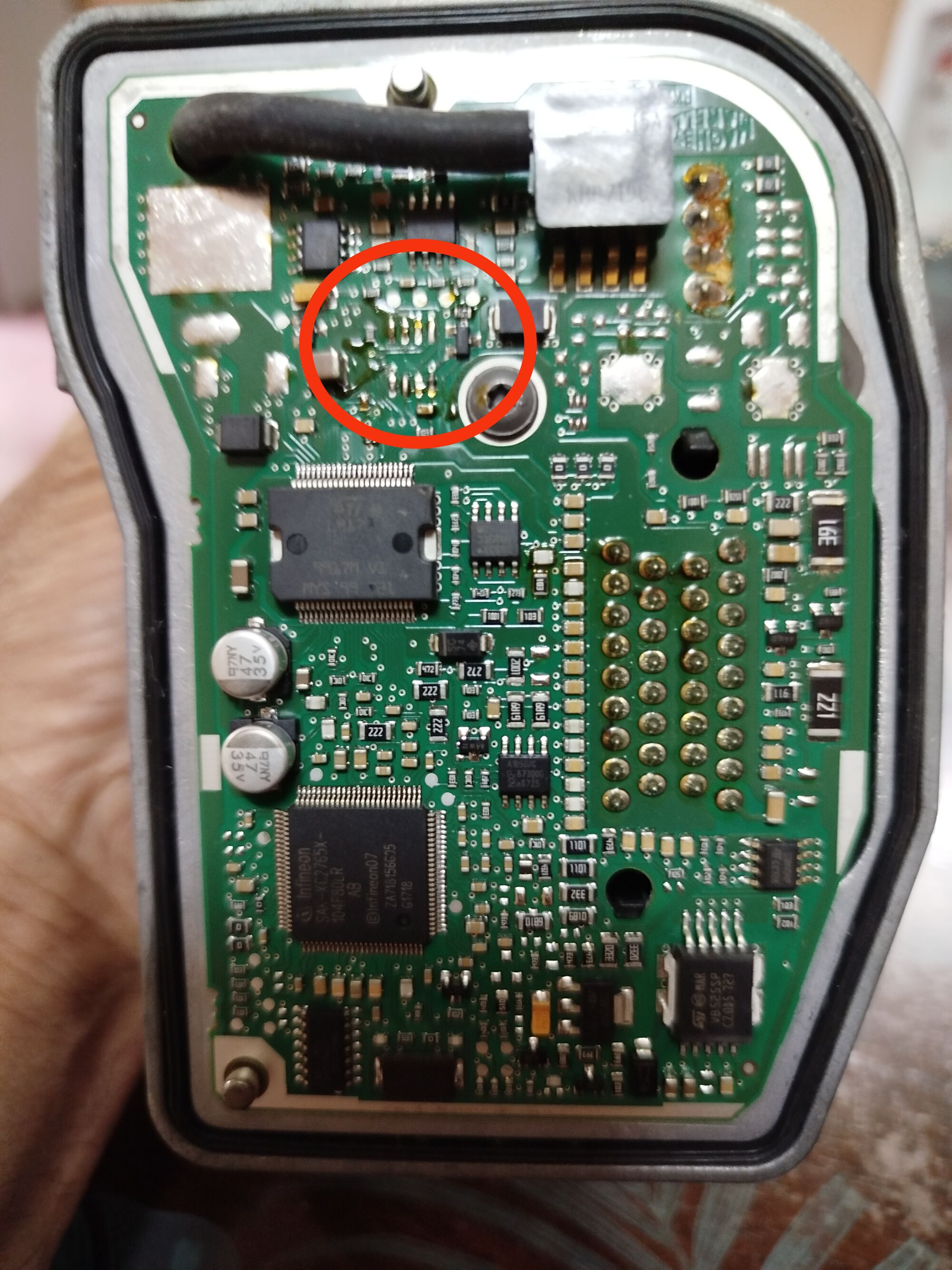 ECU Logic board.