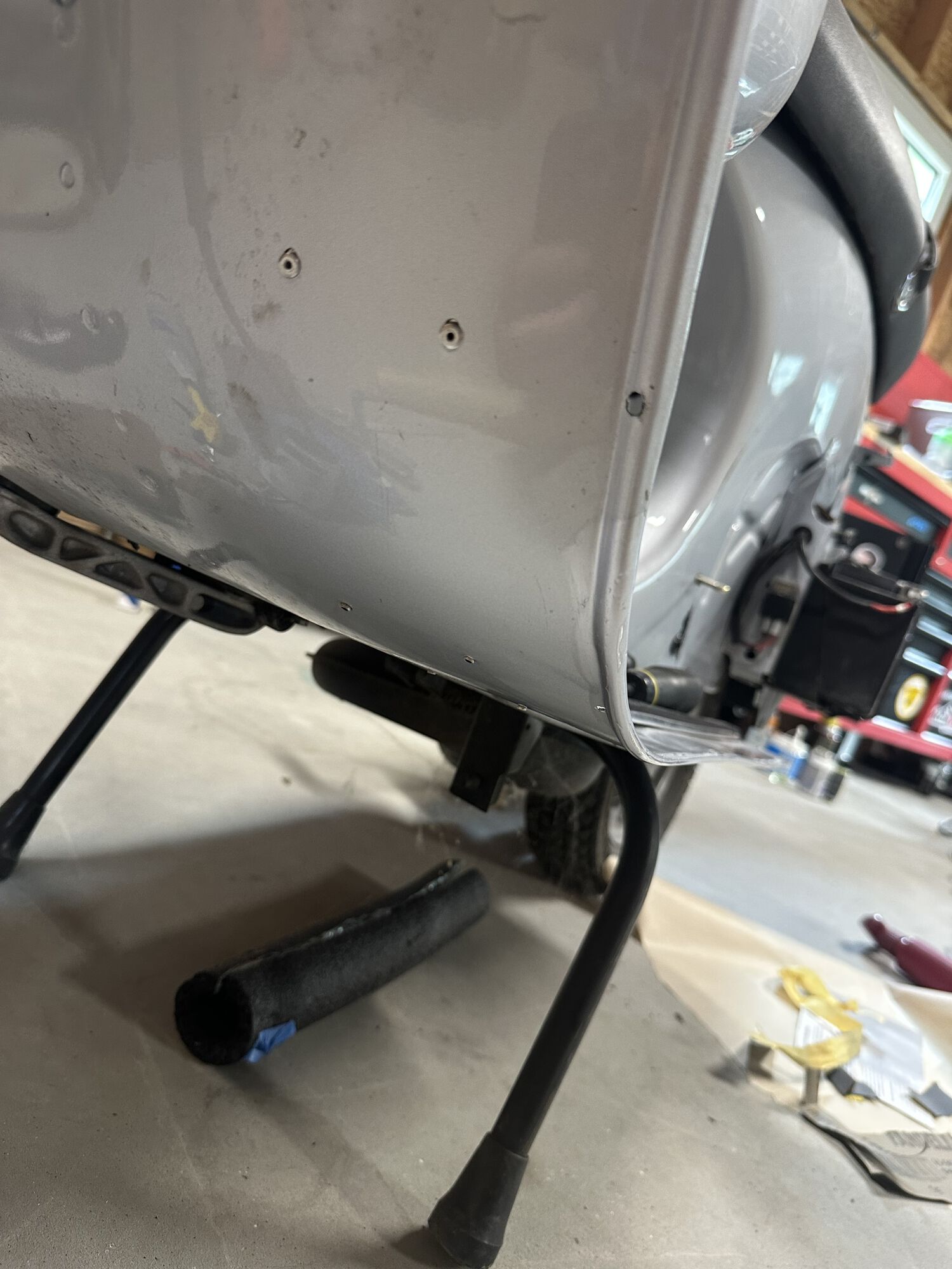 The paint repair