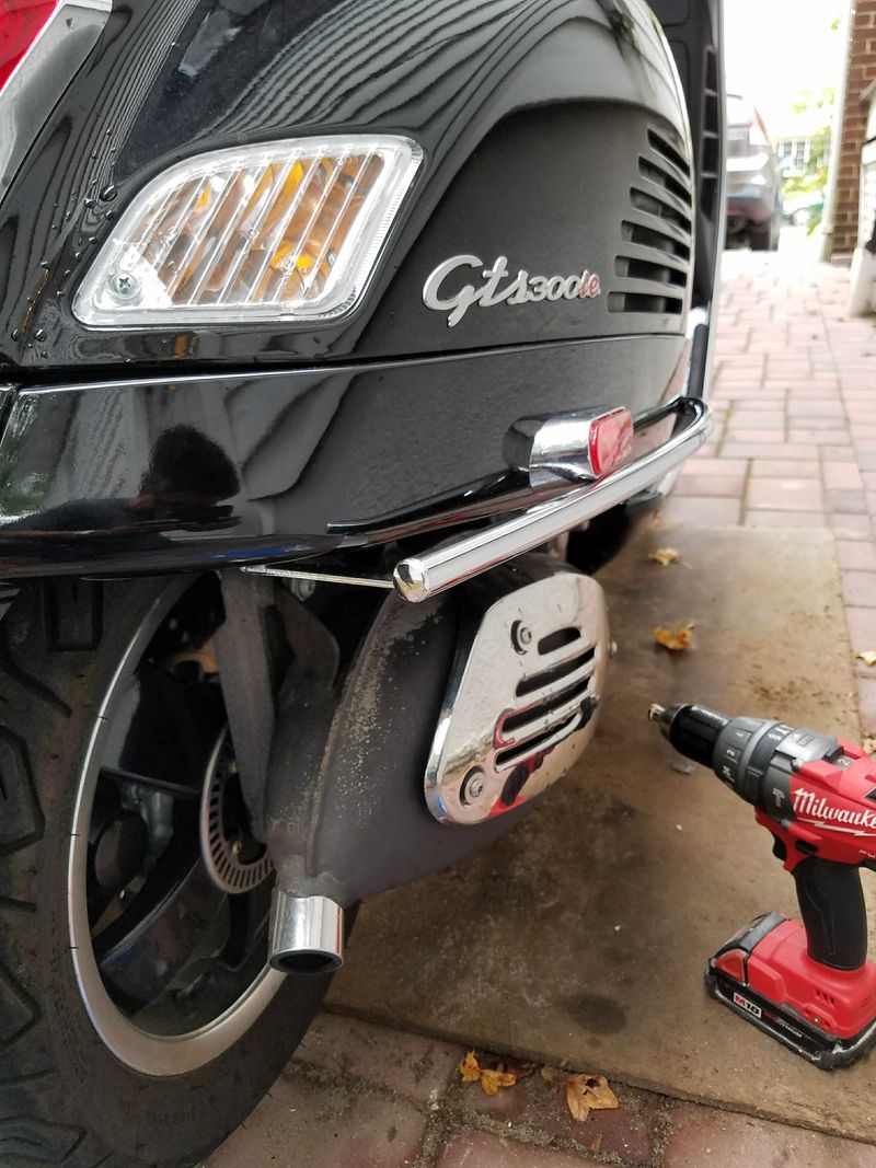 Installing crashbars last year.