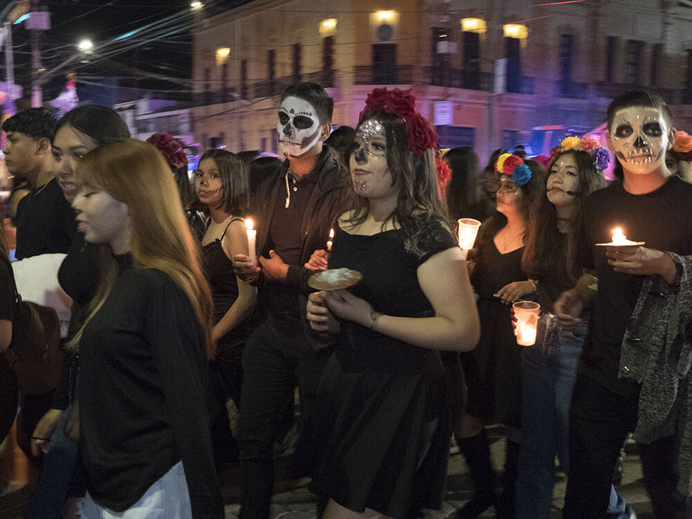 Night Parade: Not especially large, but huge in spirit.