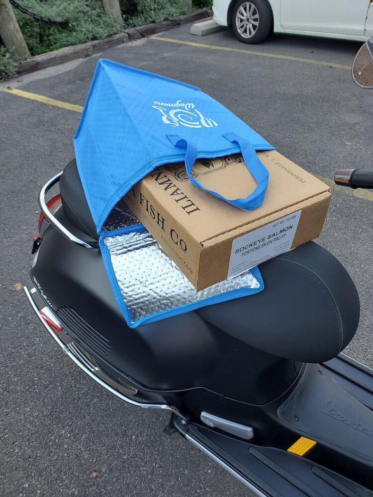 Modern Vespa Under Seat compartment heat