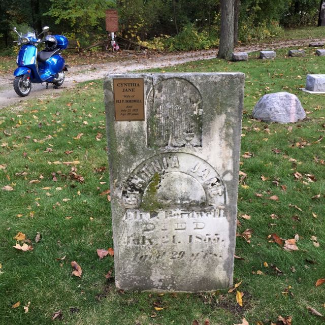 I like how they are preserving the inscriptions on the headstones as they fade away with age.