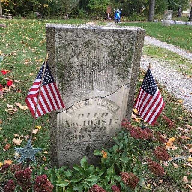 One of the few known Revolutionary War grave sites in Wisconsin!