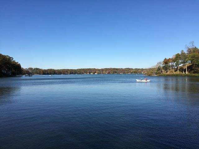 This being what is known as Lake Country, I couldn't resist a stop at the Beaver Lake public boat launch.