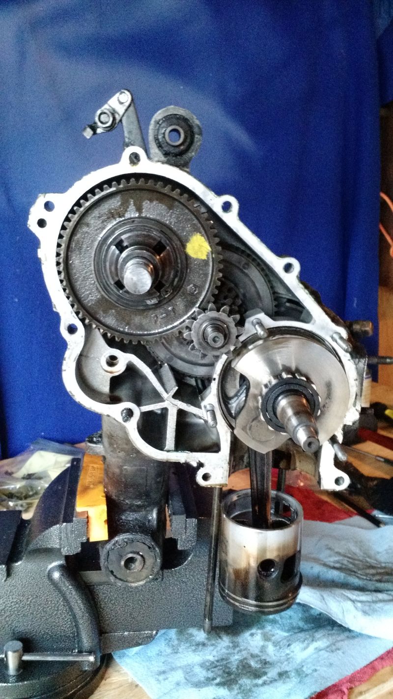 Vespa Rally Engine Modern Vespa : Rally 200 engine rebuild