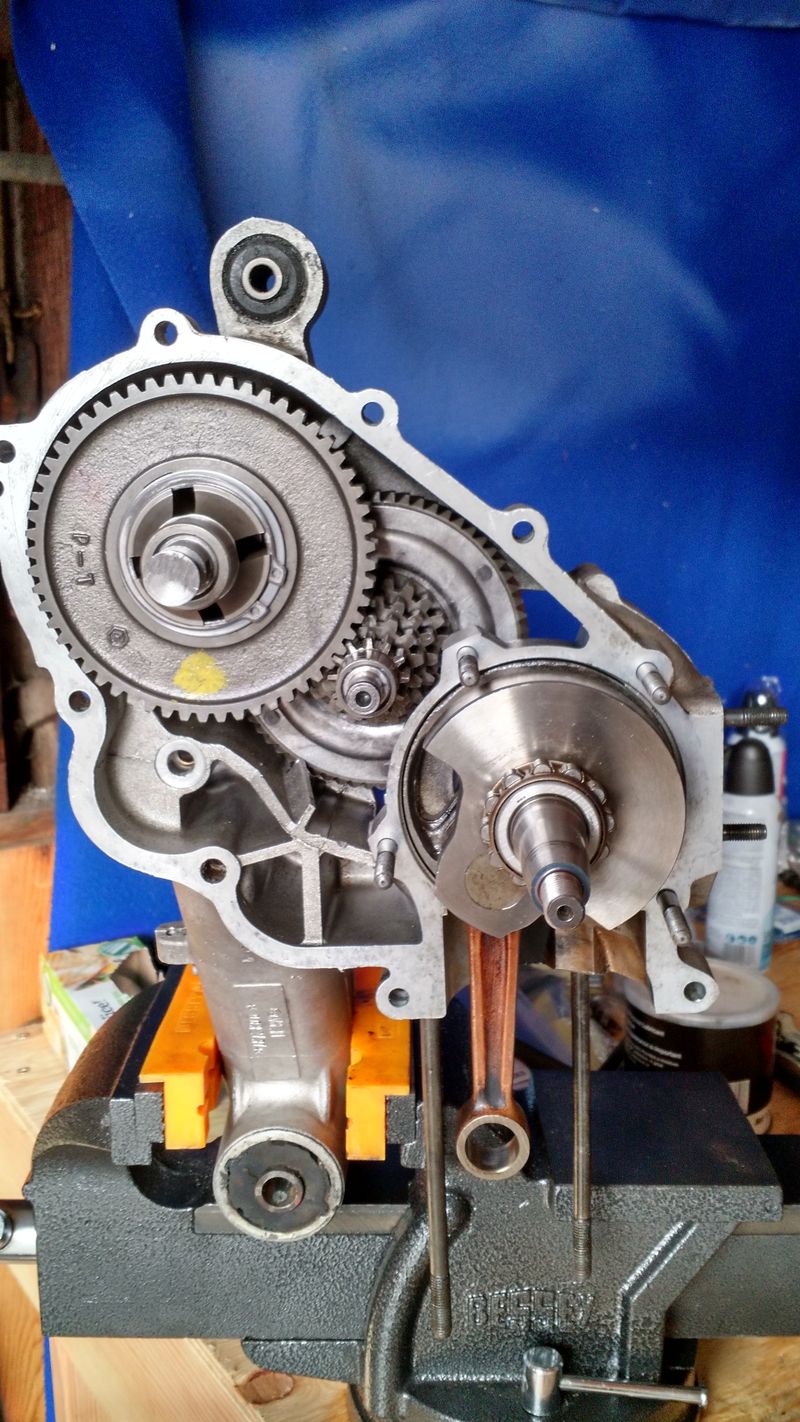 Vespa Rally Engine Modern Vespa : Rally 200 engine rebuild