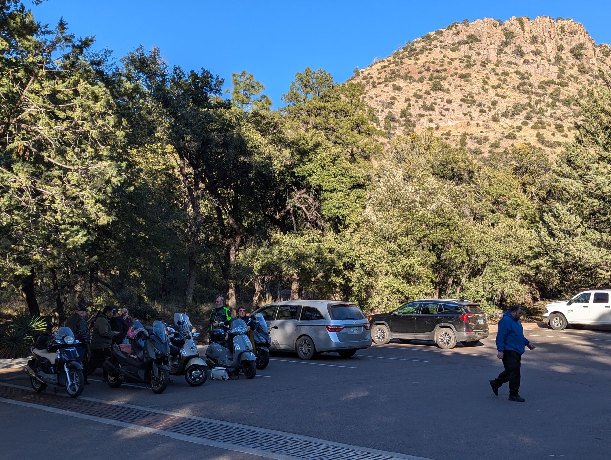 The crew at Chiracahua National Monument.