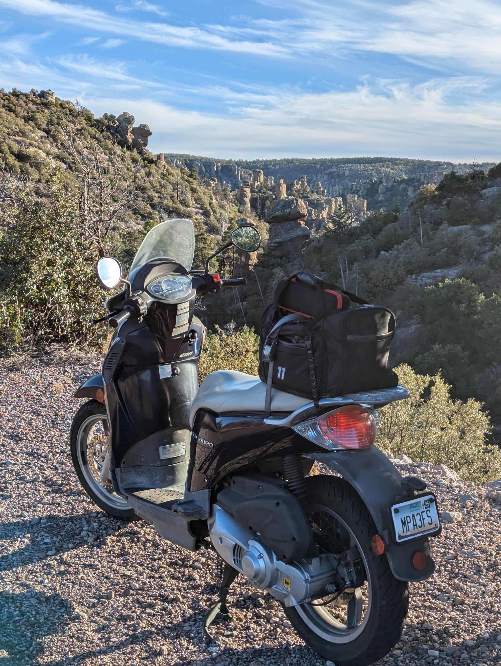 Ol' Scabby and some hoodoo (the geology type).