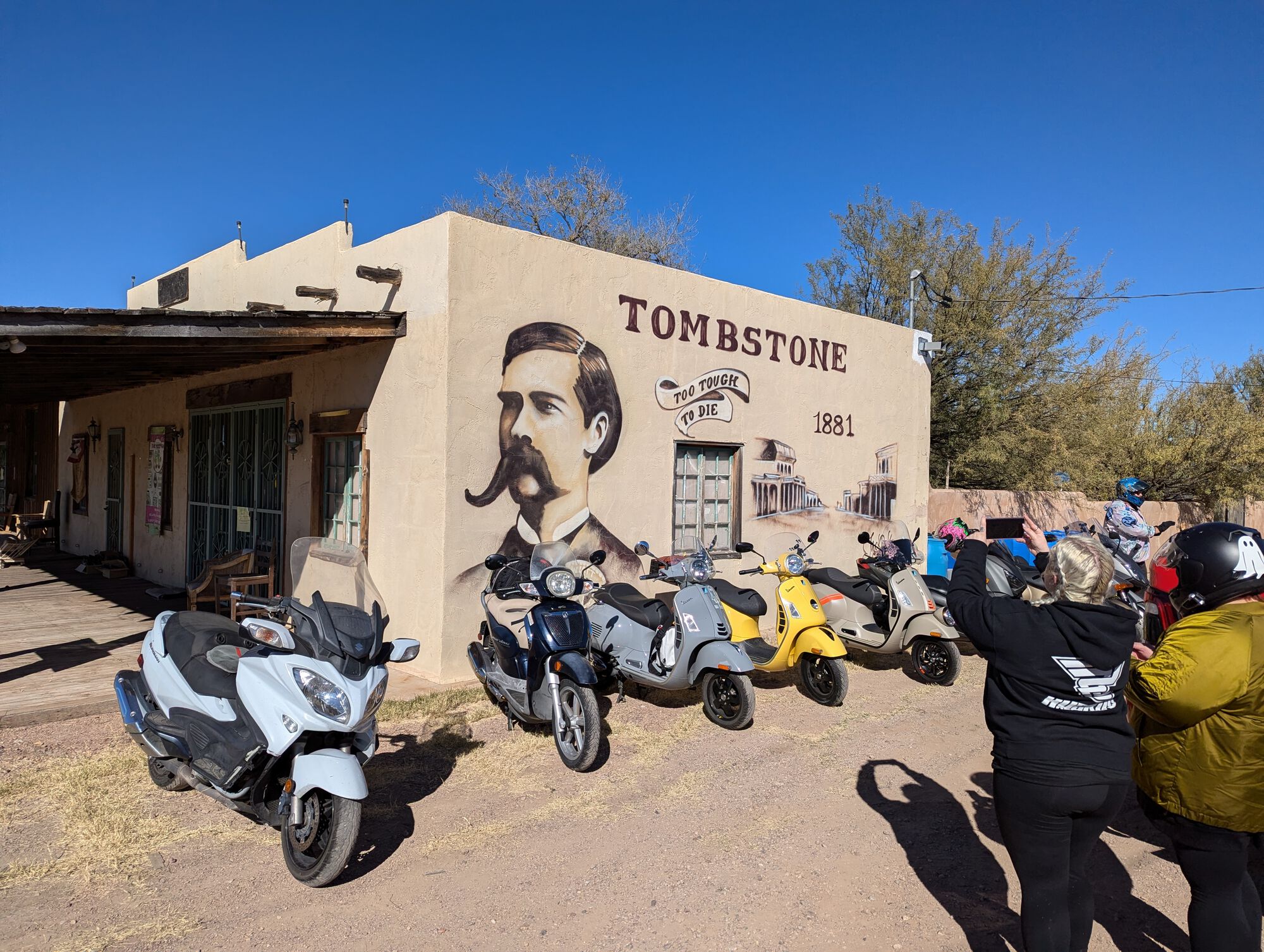 Tombstone mural pic.