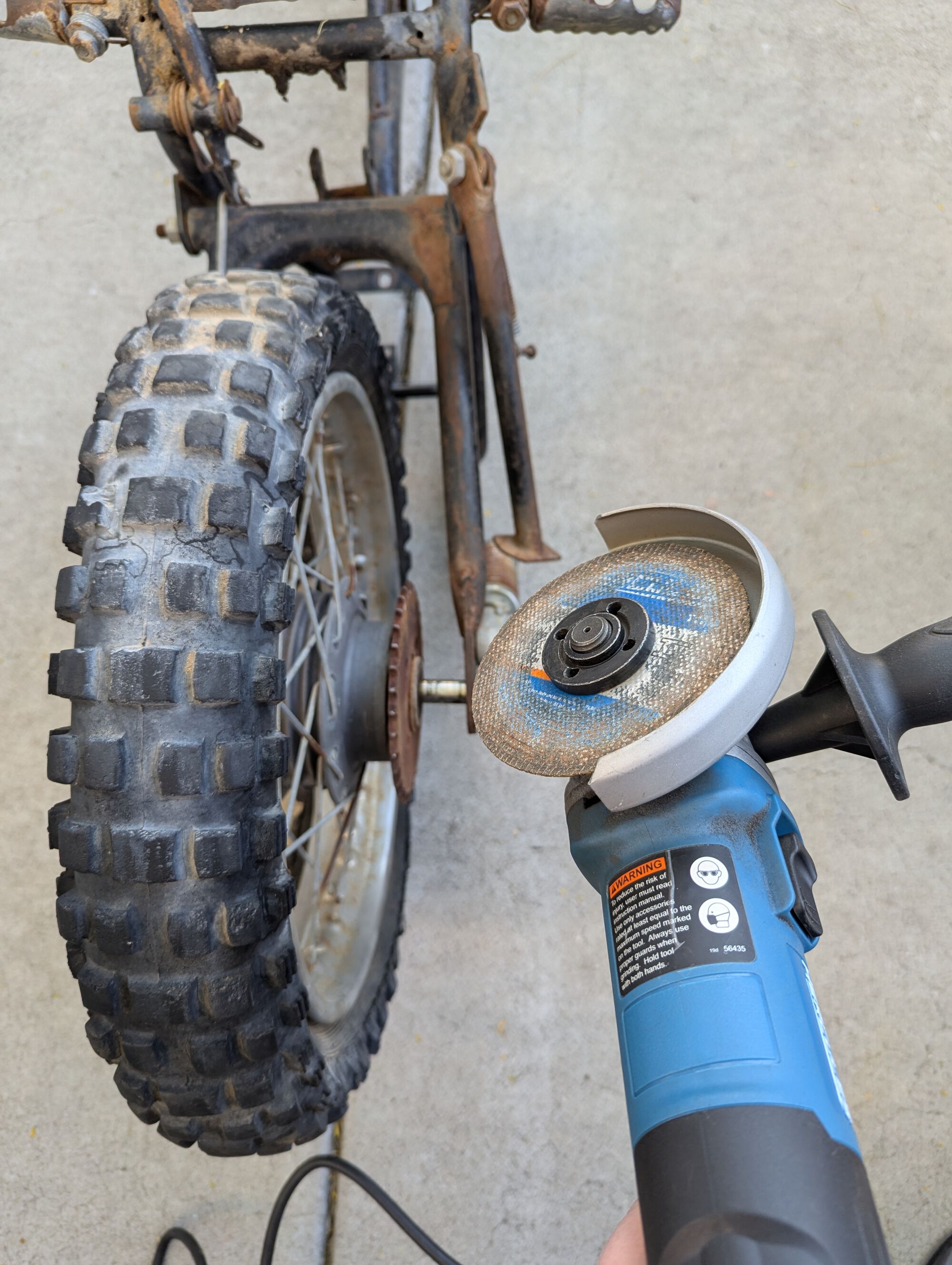 Can't be stuck if it's converted to slag.