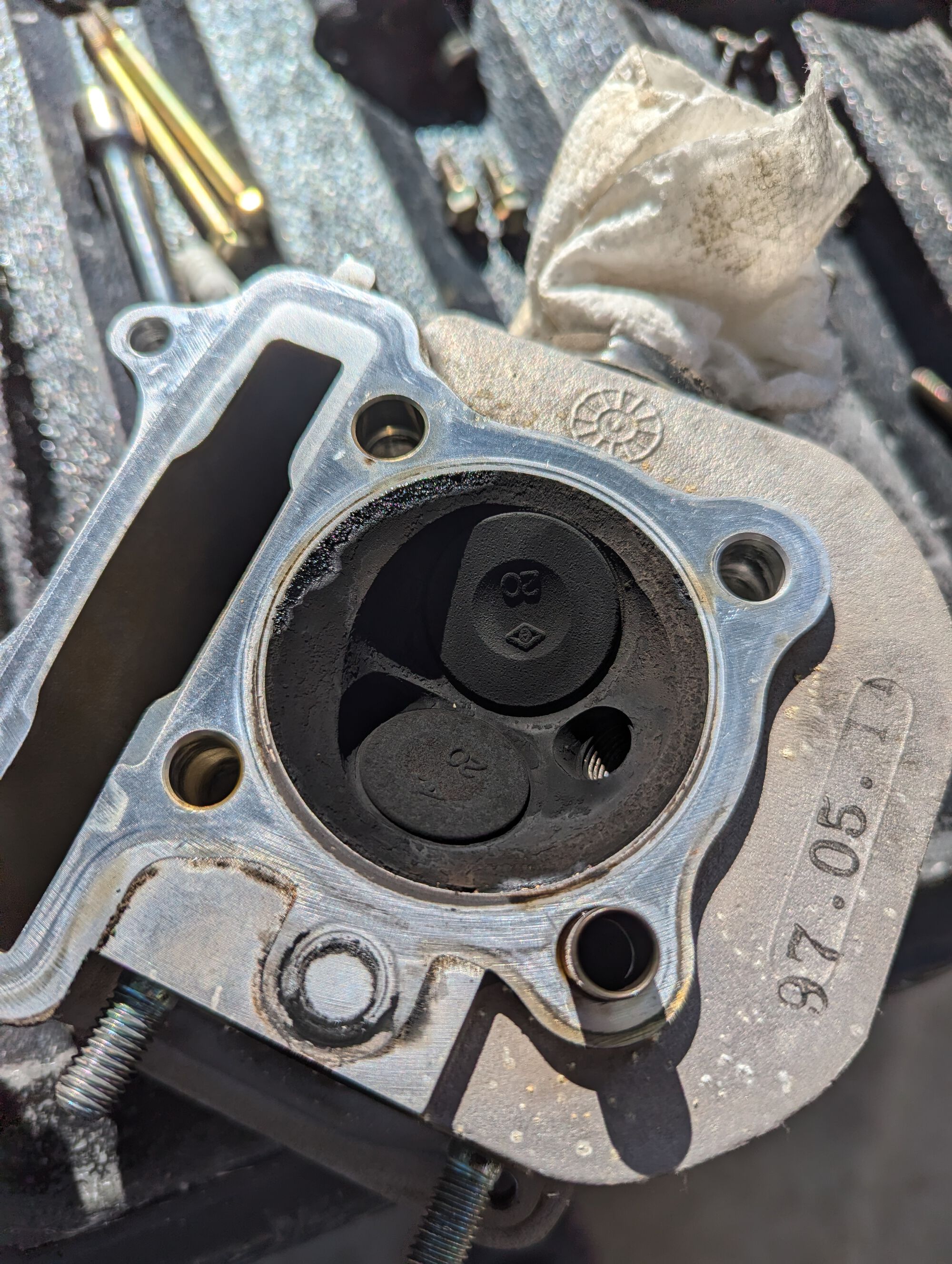 Seems like it was a running a bit rich.