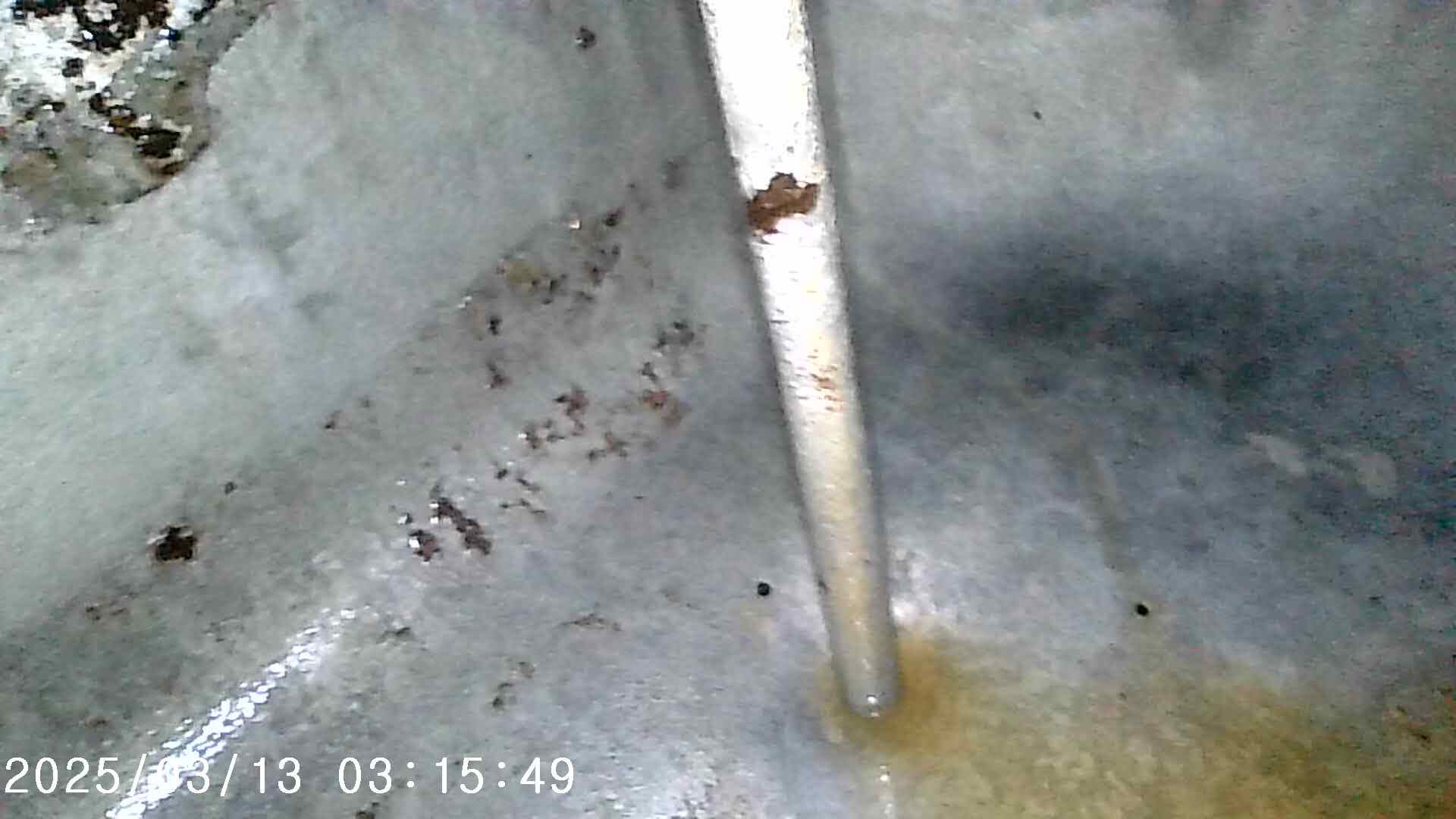 Back Right Corner. Tube is the fuel pickup.