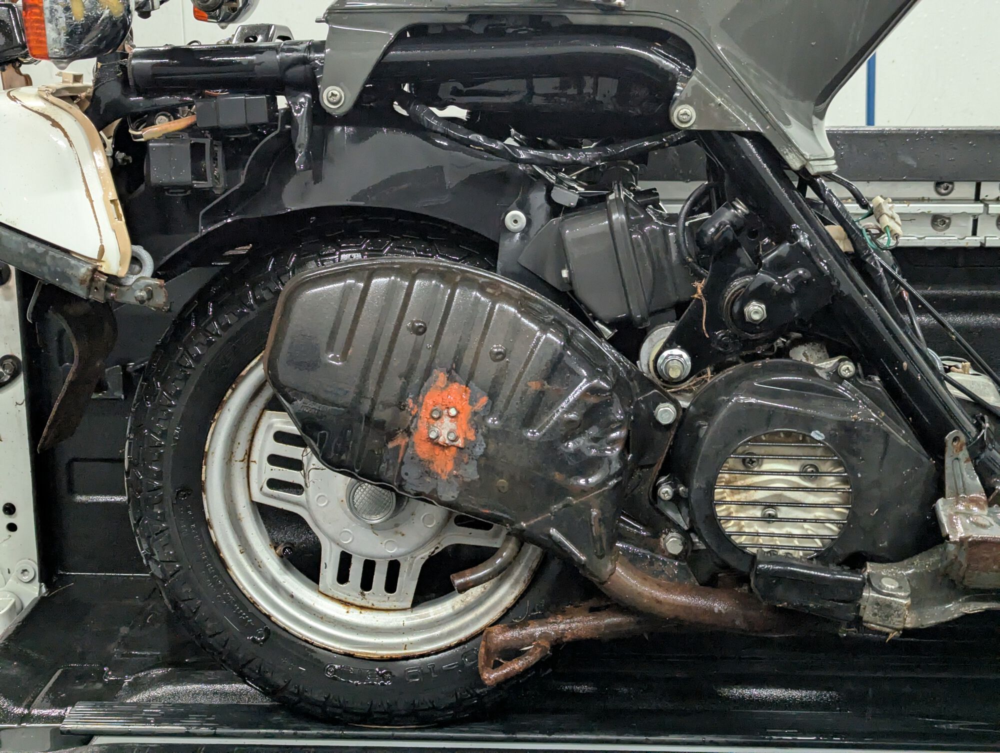 Love the muffler patch.