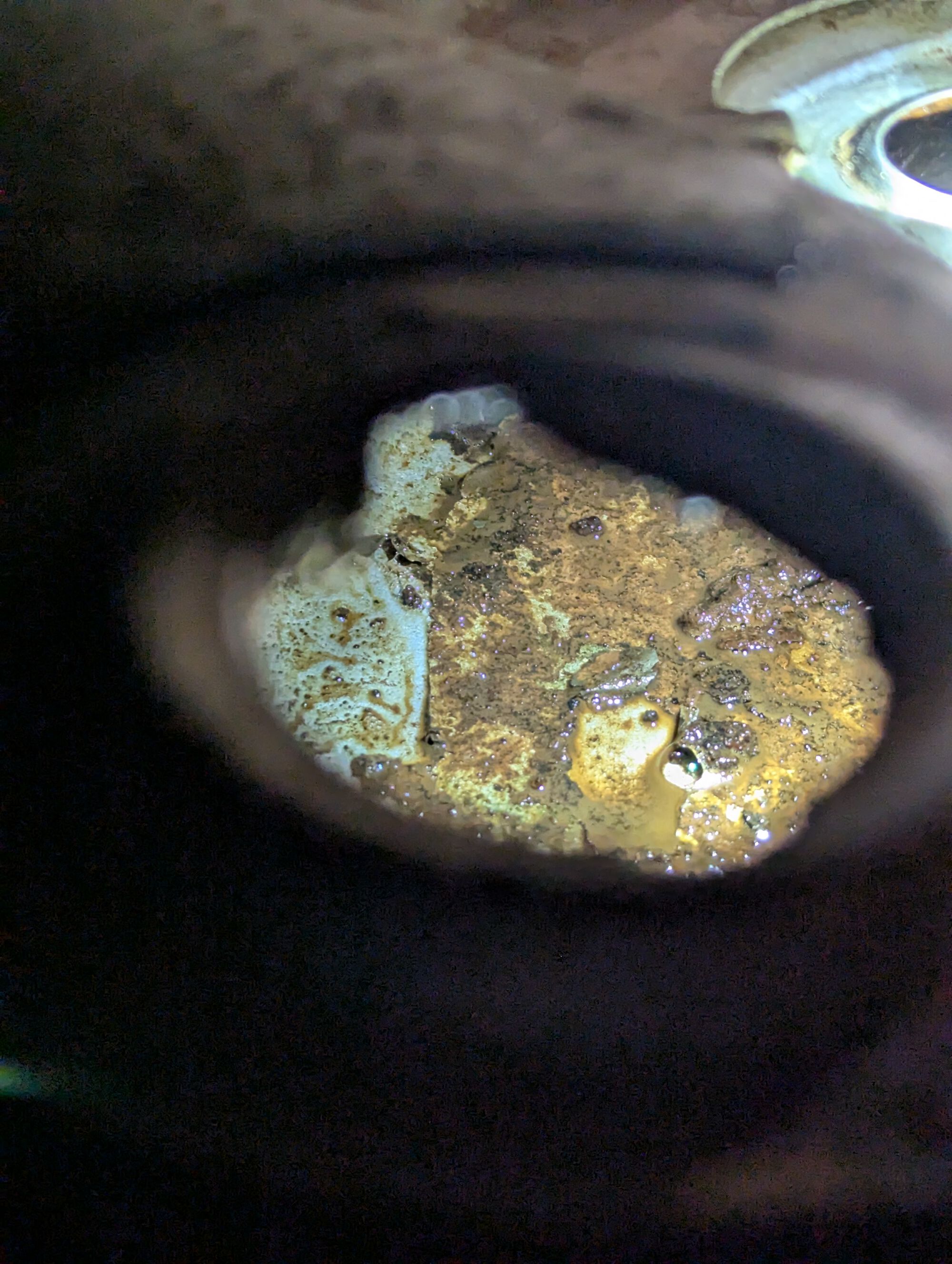 There's metal in there!