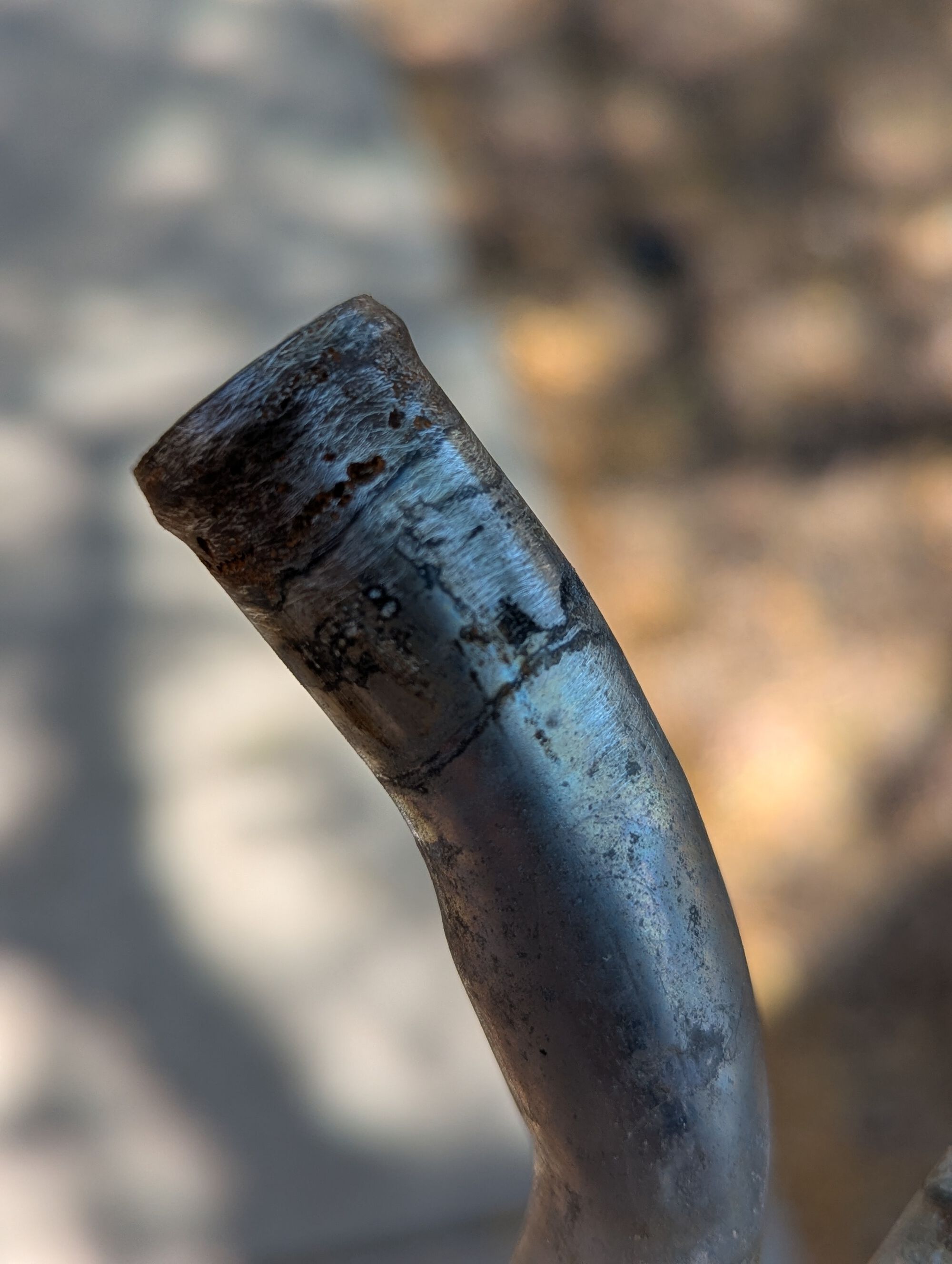 Transfer pipes had some lovely pitting at the hose junctions.