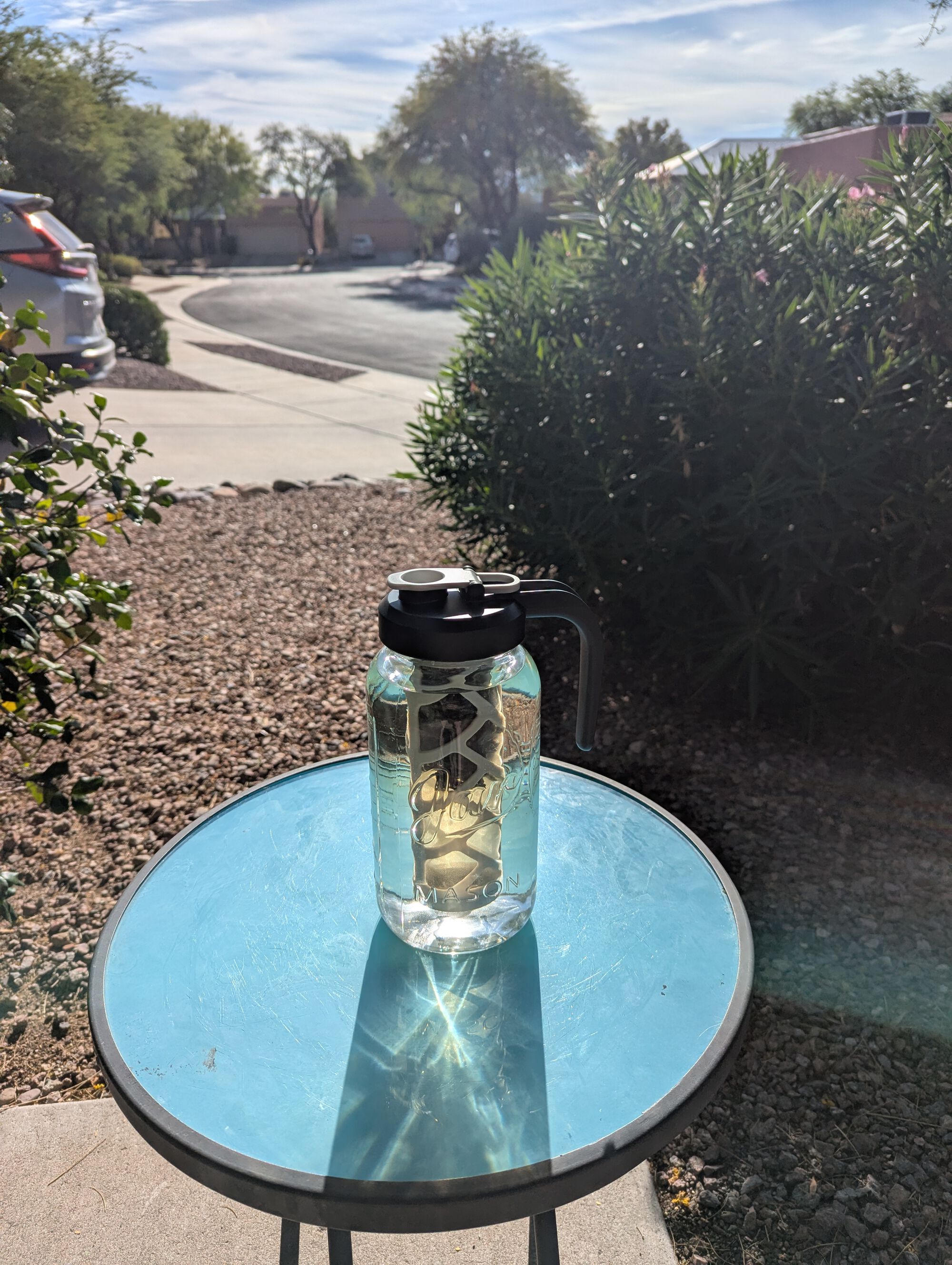 Let the Arizona sun do it's thing.