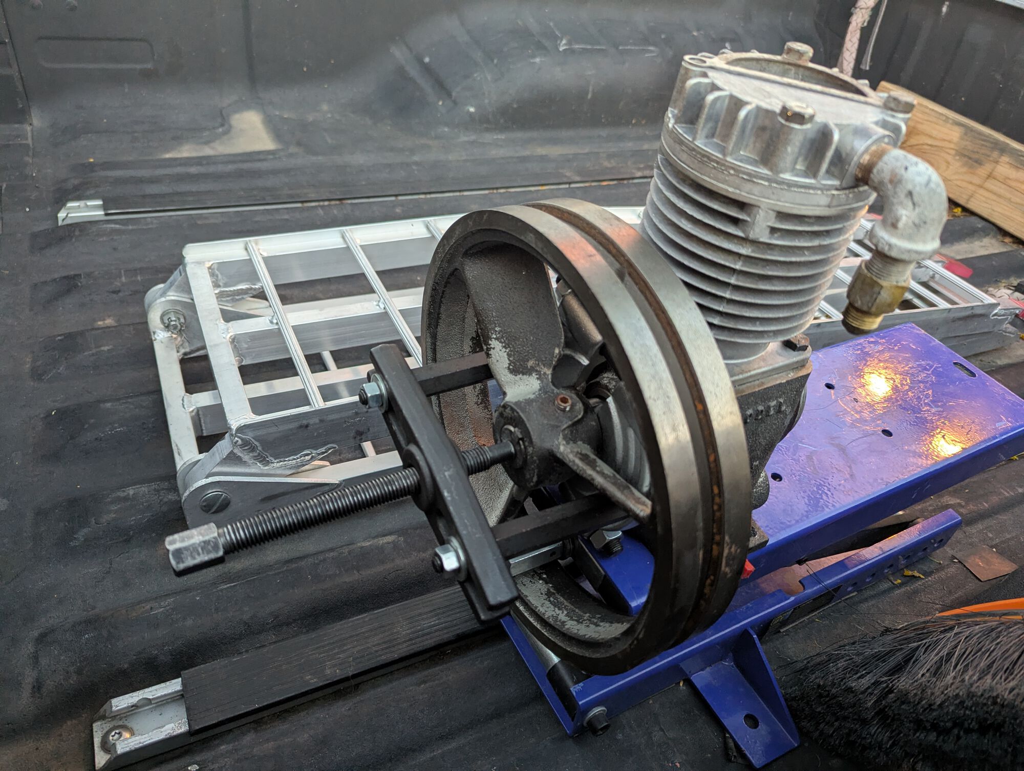 Needed a stout flywheel puller.