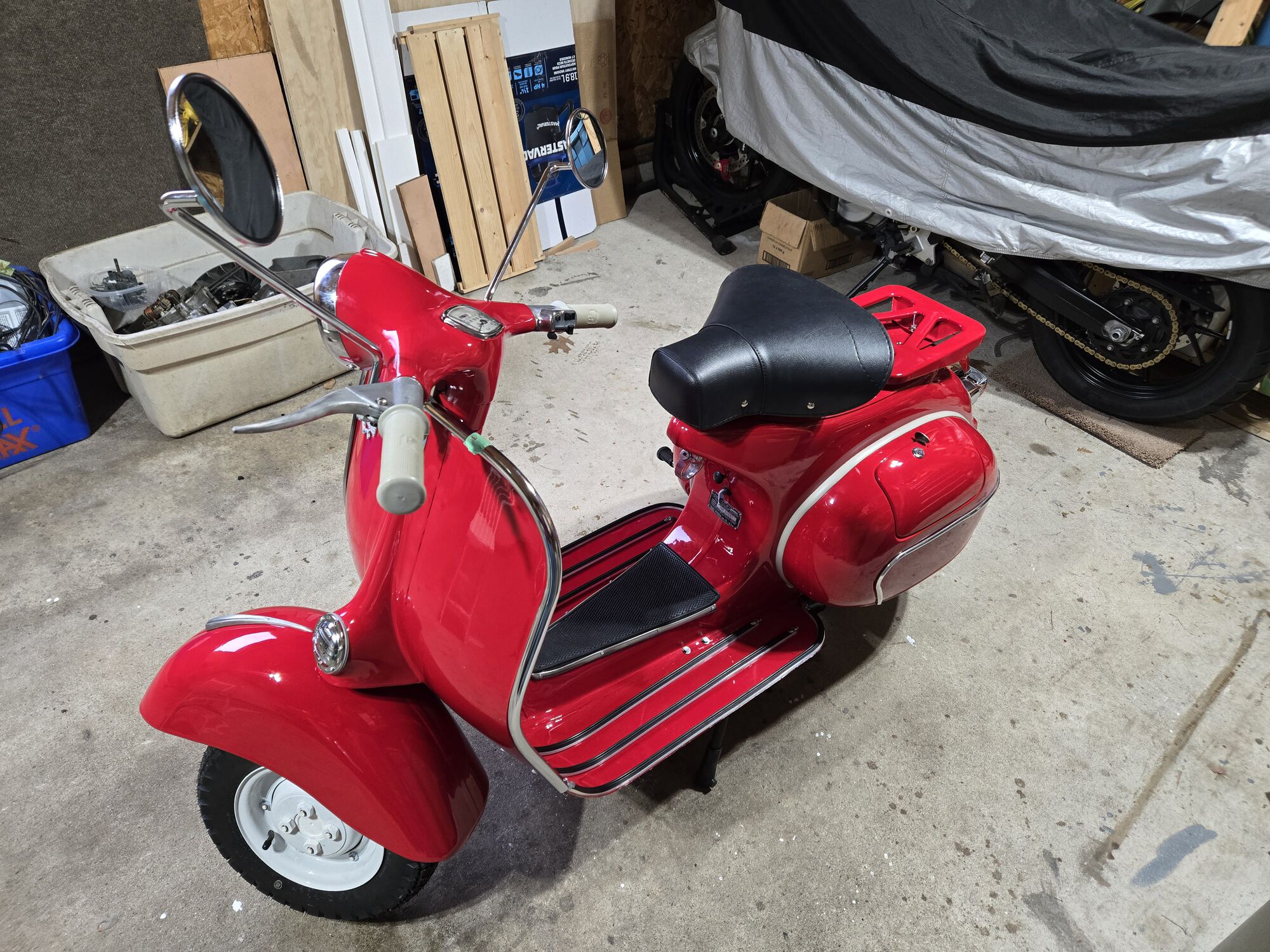 Modern Vespa : 1964 Sears Allstate Cruisaire restoration