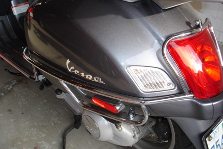 Piaggio rear crash guards