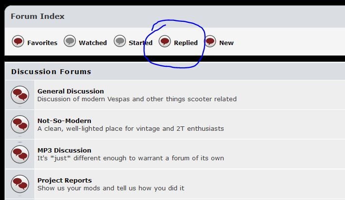 Replied thread notification