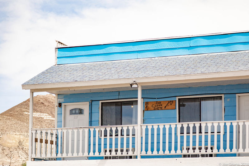 Before I left the Clown Motel, I noticed "Joe's Clown Suite."  I wonder what's special about it?