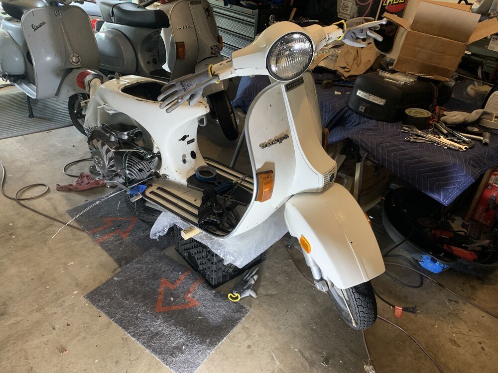 Well… as soon as I mount the back wheel.