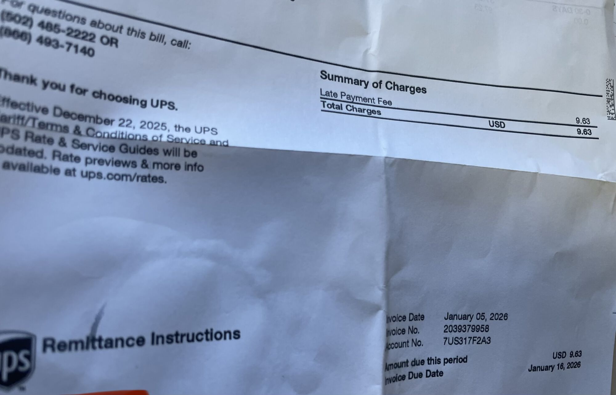 Late Fee Bullshittery