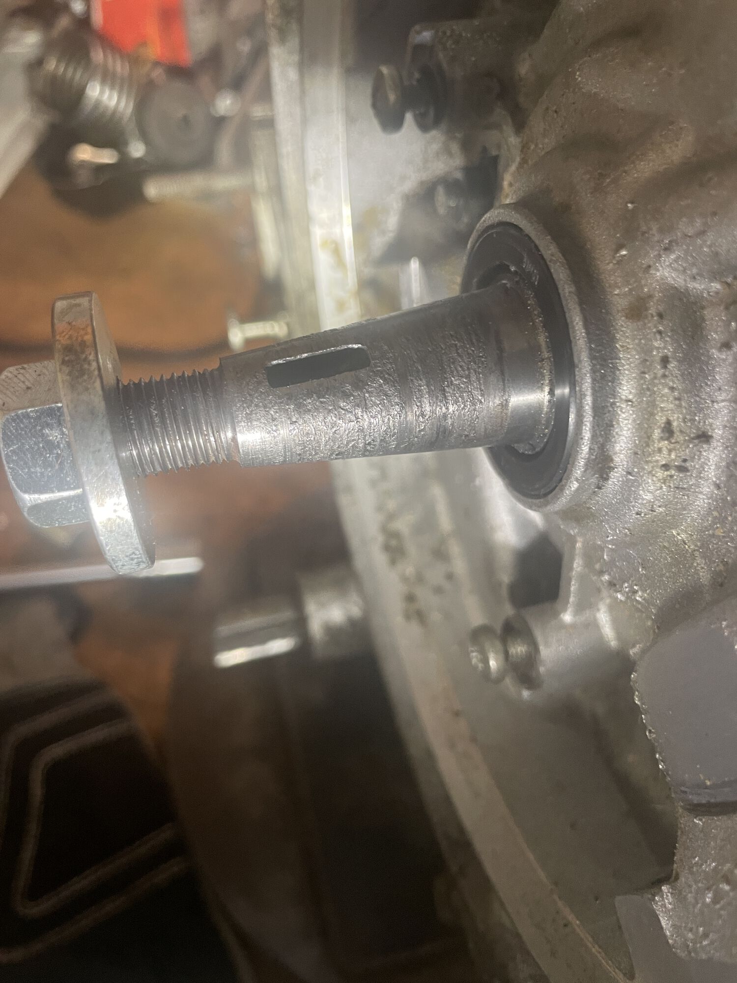 Also… Check out the ugly shaft on the fly side. I wonder how that happened?