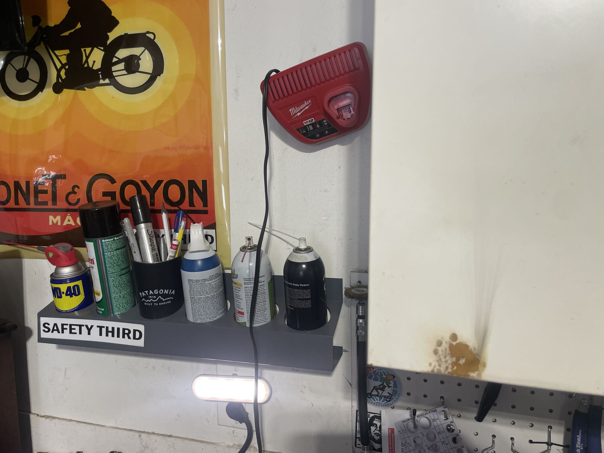 Note the obligatory "safety third" sticker adjacent.  *ahem*