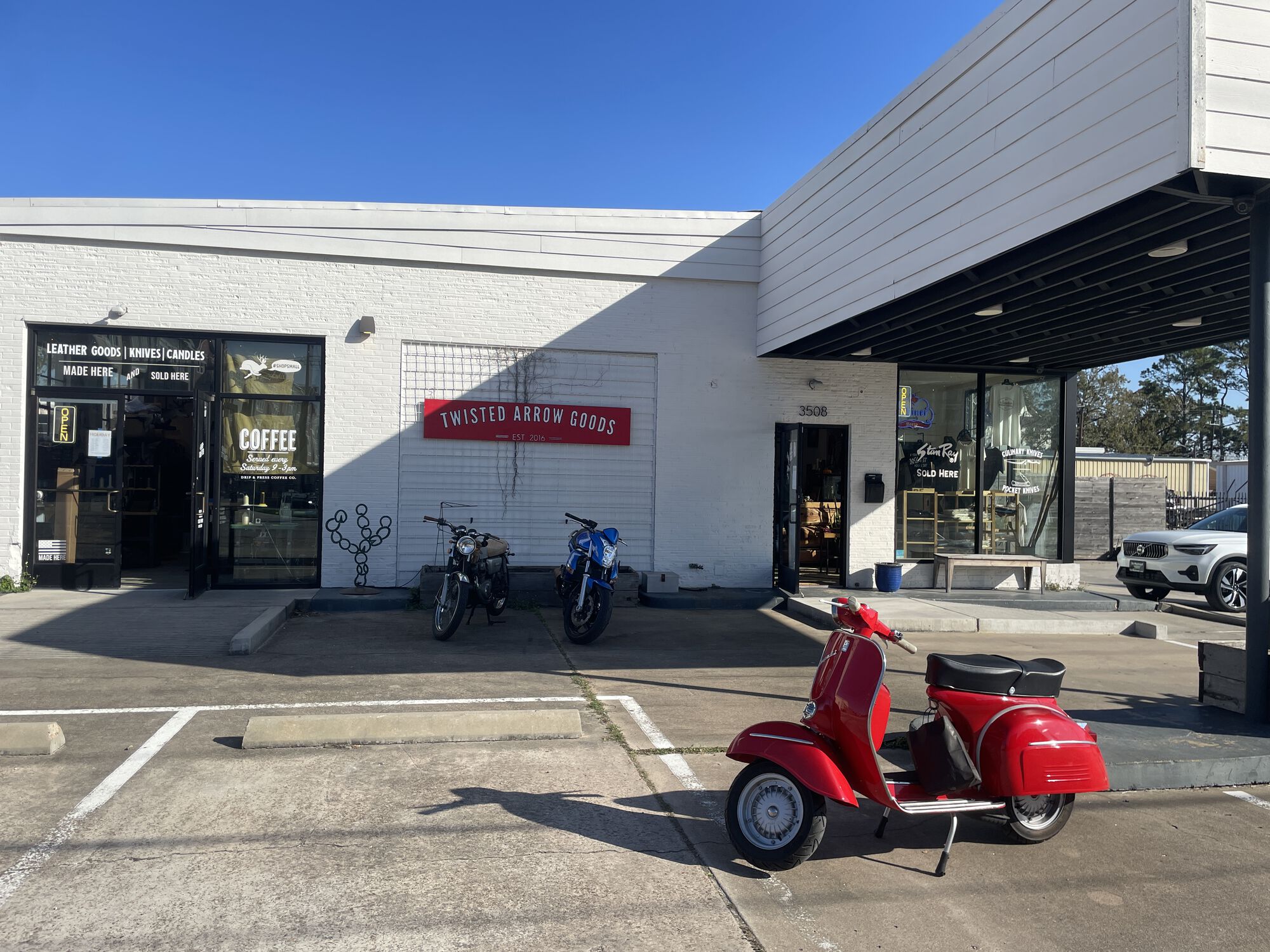 Store owner came out and chatted about the SS immediately… good vibes.