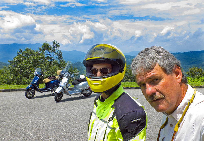 on top of the Parkway